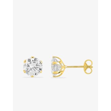 Boucle d'oreille 6 griffes OZ 7mm