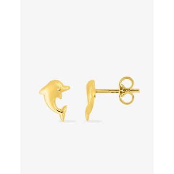 Boucles d'oreilles or jaune