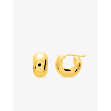 Boucles D'oreilles  Créoles  Or Jaune