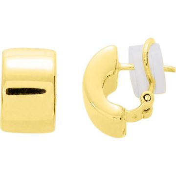 Boucles D'oreilles  Créoles  Or Jaune