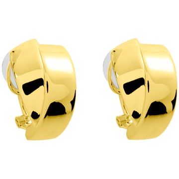 Boucles D'oreilles  Créoles  Or Jaune