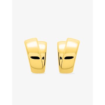 Boucles D'oreilles  Créoles  Or Jaune
