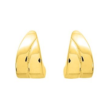 Boucles D'oreilles  Créoles  Or Jaune