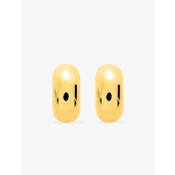 Boucles D'oreilles  Créoles  Or Jaune