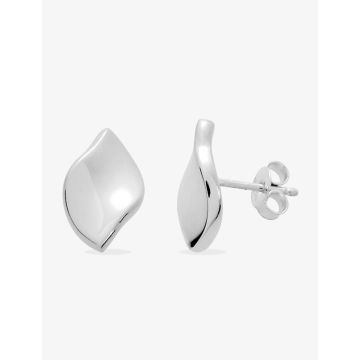 Boucles D'oreilles  Clou  Or Jaune+Rh