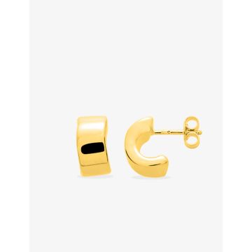 Boucles D'oreilles  Créoles  Or Jaune