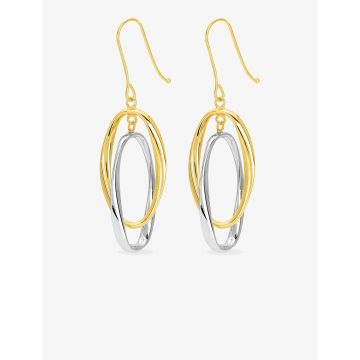 Boucles D'oreilles  Crochet Bicolore