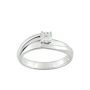 Bague Diamants 0.25 Or G.