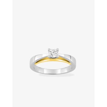 Bague Diamant 0.30 Or J+G