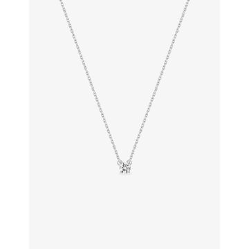 Collier Diamant 0.15ct Or Blanc