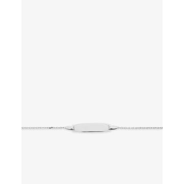 Gourmette bébé or blanc