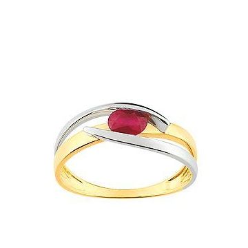 Bague Or Rubis