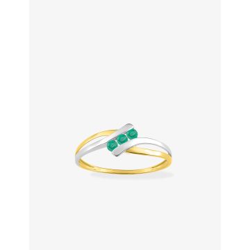 Bague Or Émeraude