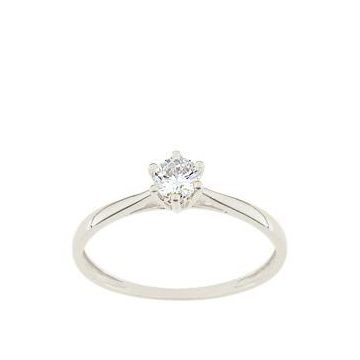 Bague Or Oxyde De Zirconium