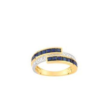 Bague Saphir Diamant B