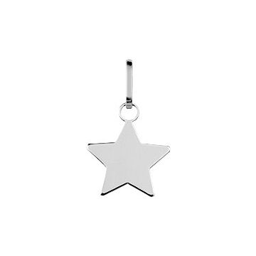 Pendentif Or Blanc