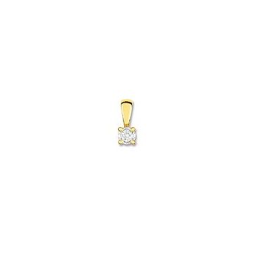 Pendentif Di.0,064 J.+G. Or750