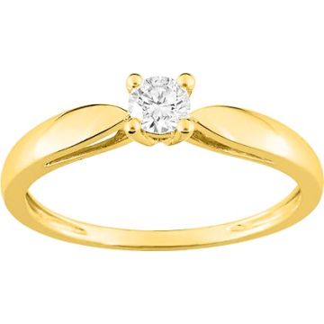 Bague Diamant 0.20 Or Jaune