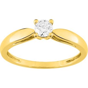 Bague Diamant 0.25 Or Jaune