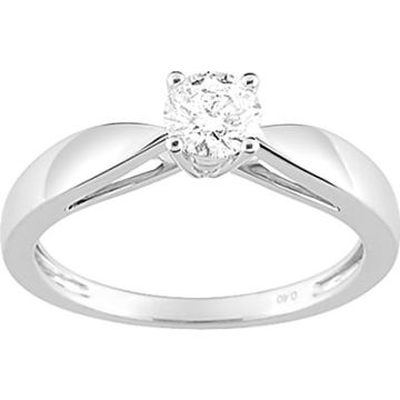 Bague Diamant 0.35 Or Blanc