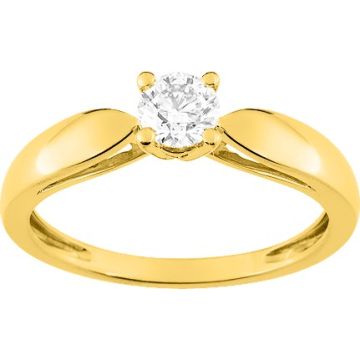 Bague Diamant 0.35 Or Jaune
