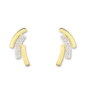 Puces Or 750 Millièmes Diamant