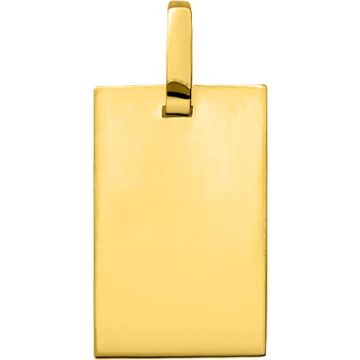 Plaque Rectangle Gm Or Jaune