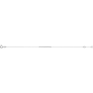 Bracelet Diamant 0.06 Or Blanc
