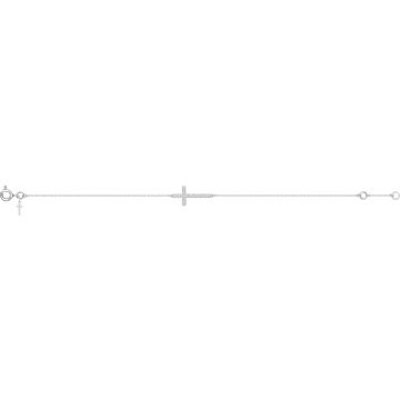 Bracelet Diamant 0.04 Or Blanc