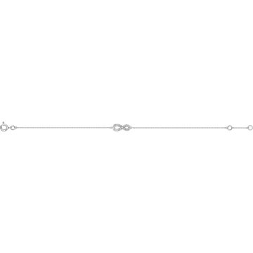 Bracelet Diamant 0.024 Or Blanc