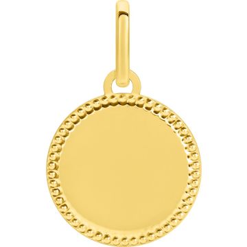 Pendentif Plq. Perlée Or Jaune