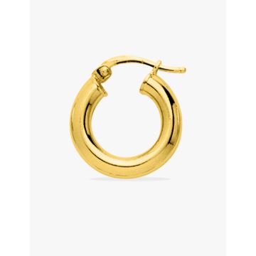 Boucles d'oreilles créolles plaqué or