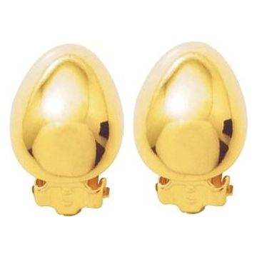 Boucles d'oreilles clip plaqué or