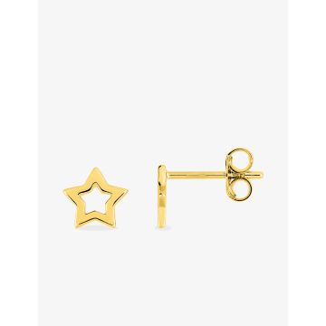 Boucles d'oreilles clou plaqué or