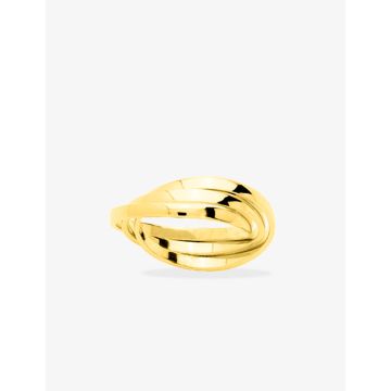 Alliance 3anneaux 2mm plaqué or