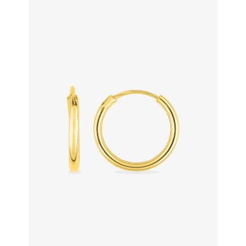Boucles d'oreilles créolles 20mm plaqué or