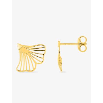 Boucles d'oreilles clou plaqué or