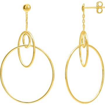 Boucles d'oreilles pdt plaqué or