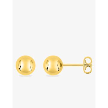Boucles d'oreilles clou plaqué or