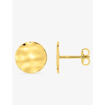 Boucles d'oreilles clou plaqué or