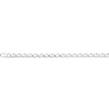 Collier maille marine argent 925 rhodié