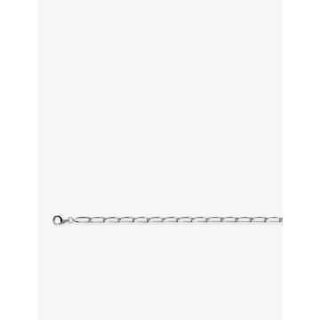 Collier maille cheval argent 925 rhodié