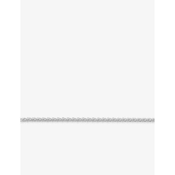 Bracelet maille spiga argent 925 rhodié