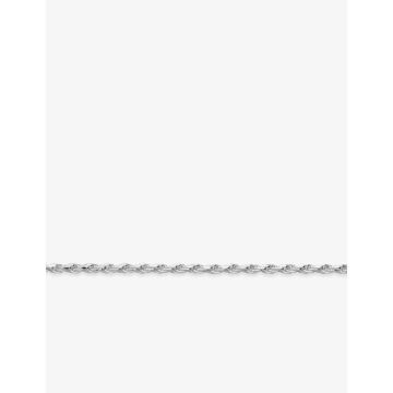 Bracelet corde argent 925 rhodié