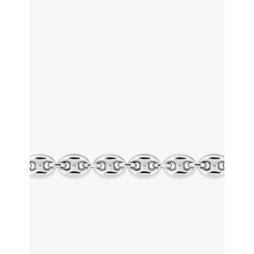 Bracelet grain-café argent 925 rhodié