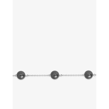 Bracelet hémat argent 925 rhodié