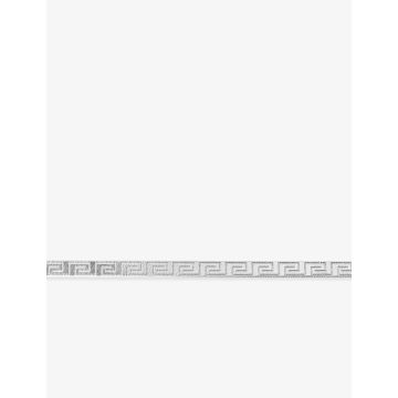 Bracelet herringbone gravé argent 925 rhodié