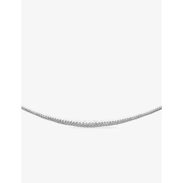 Collier anglaise chute argent 925 rhodié