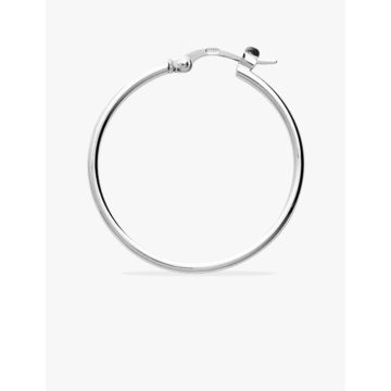 Créoles argent 925 rhodié 25mm