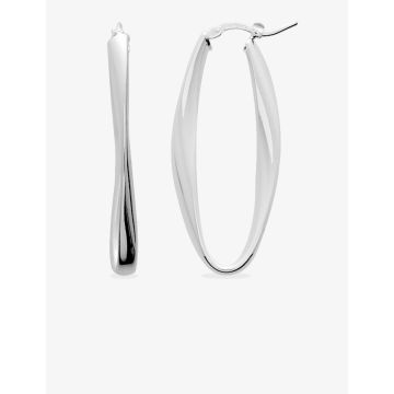 Créoles argent 925 rhodié